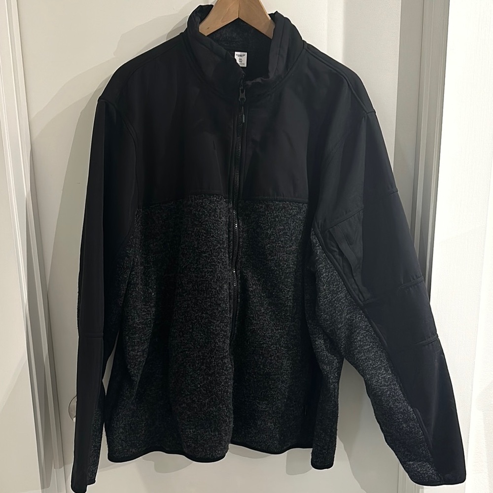 Old Navy Black and Gray Jacket